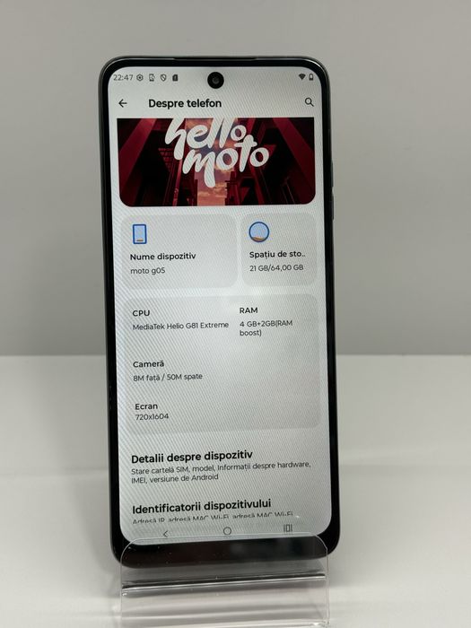 Motorola G05 Green 64 GB