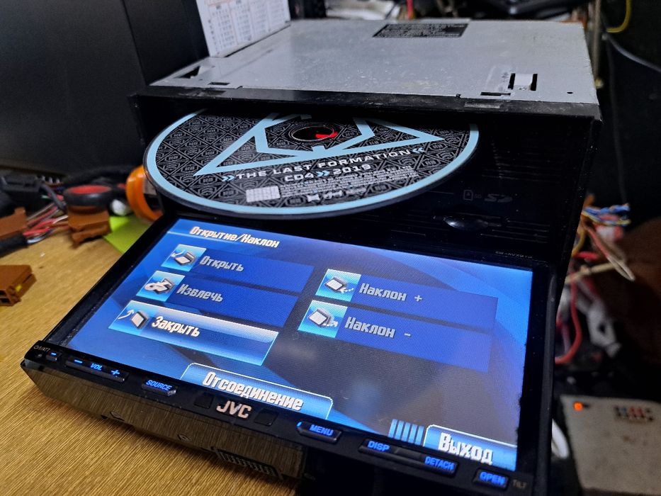 Мултимедия JVC kw AVX 810  SD card. USB  .Bluetooth. navigation