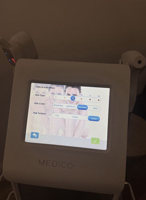 Aparat epilare laser