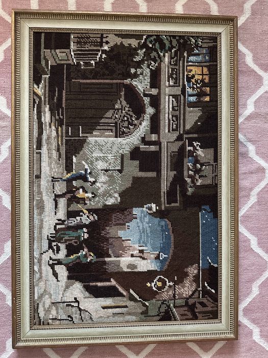 Tablou tesut ochi cu ochi