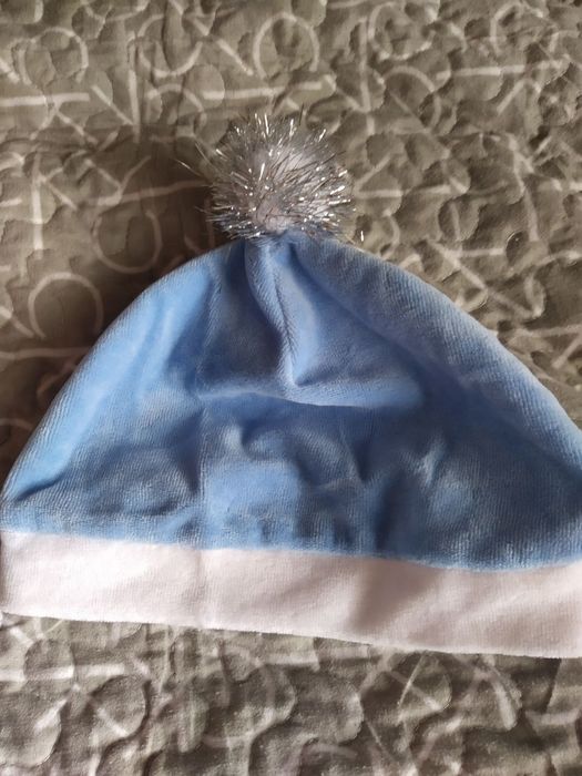 Костюм Снегурочки на новый год (на 1-2 годика)