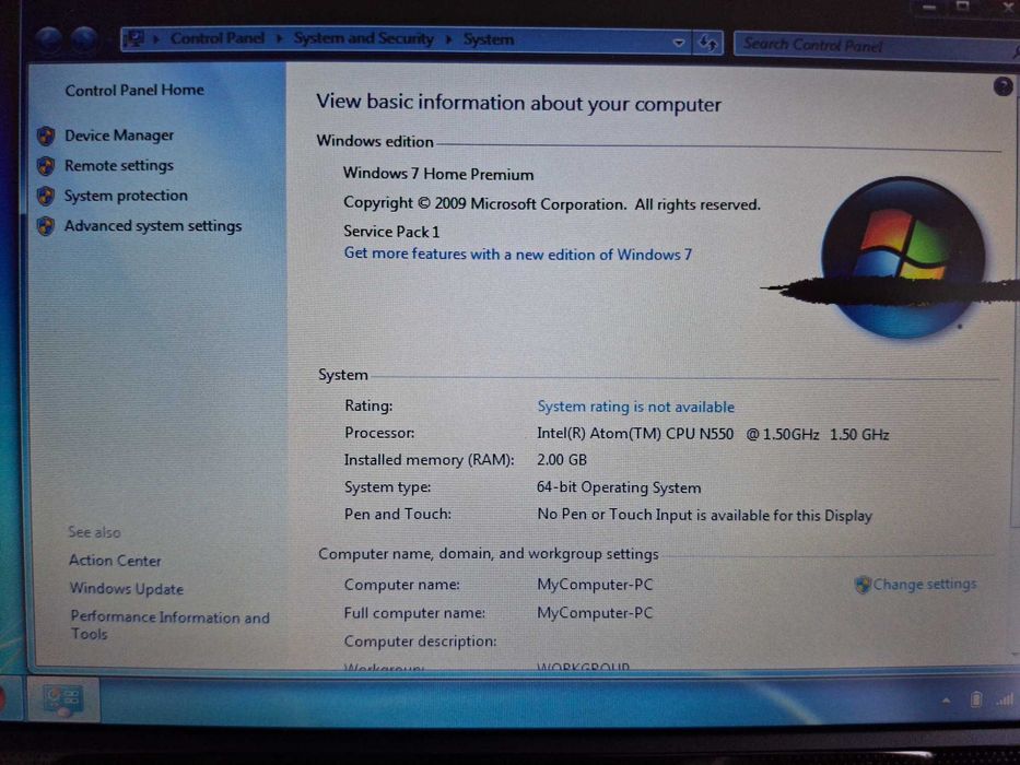 Mini Laptop Samsung Tester - mic defect