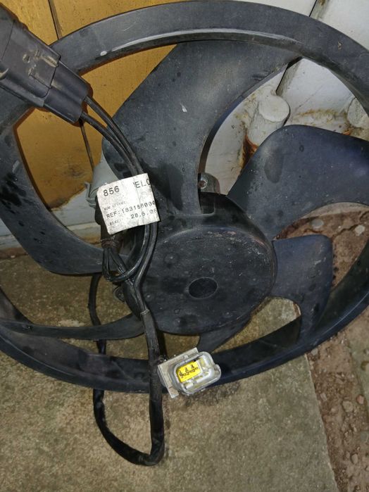electroventilator peugeot 407  1.6hdi   2+4pini