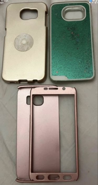 Set 3 huse telefon + protecție față
