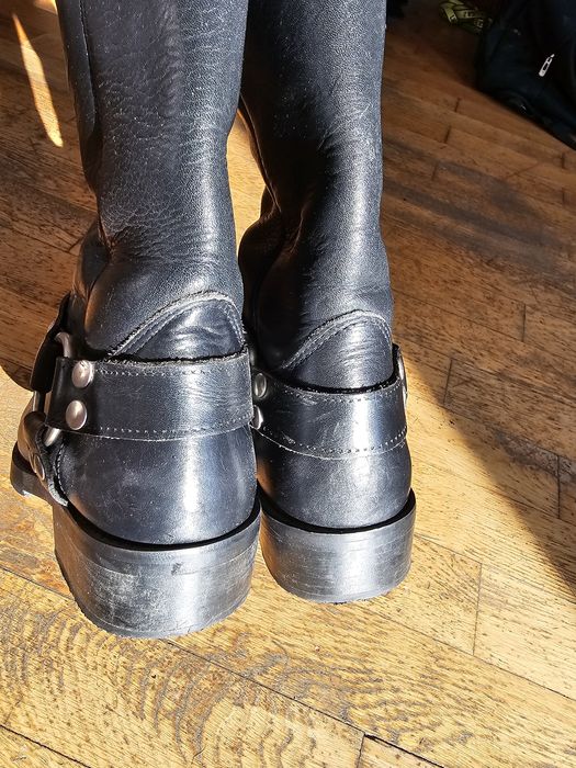 Cizme western cowboy Bill Montana biker mărimea 40