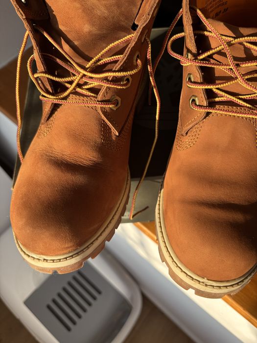 Timberland 6 Inch Rust Nubuck, size 41