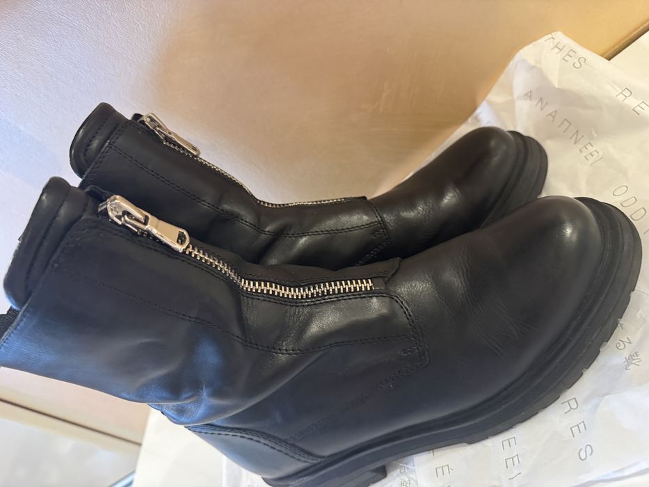 Боти естествена кожа