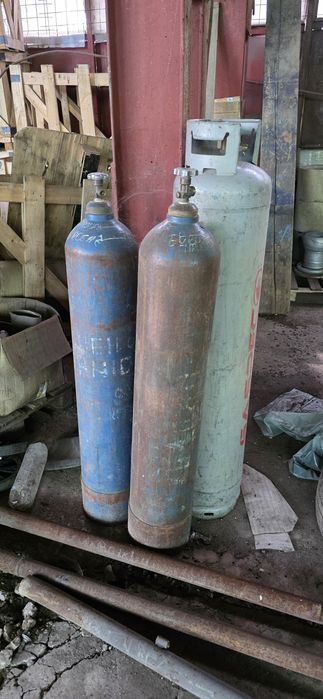 Tuburi Oxigen / Gaz tehnic 40L + Butelie mare Propan Gaspeco 35kg