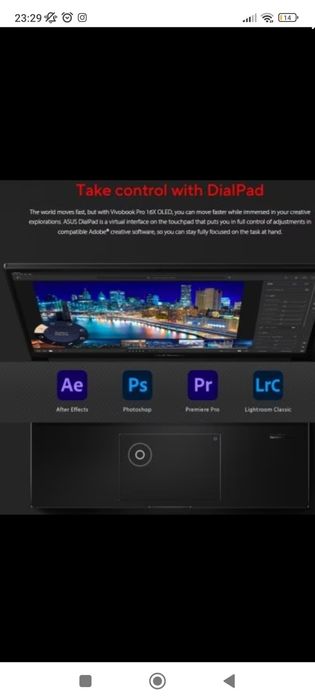 Asus vivobook R7 5800 Ultarabook oled