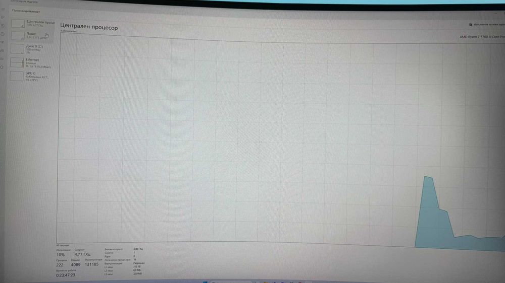 Геймърски компютър и монитор с ГАРАНЦИЯ 3 ГОДИНИ
