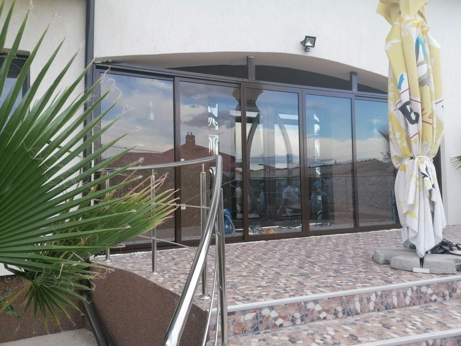 Închideri terase balcoane foisoare cu sticlă duplex sau securizată