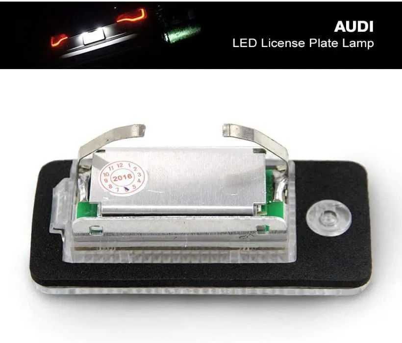 LED Плафони за Заден Номер Светлини за Audi Q7 A3 8P A4 B6 Tdi