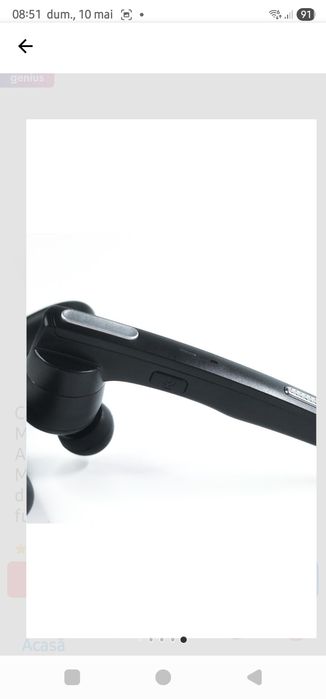 Casca Bluetooth Wireless Mapajoy, Bluetooth 5.0, încă în garanție pana în 08.10.2027