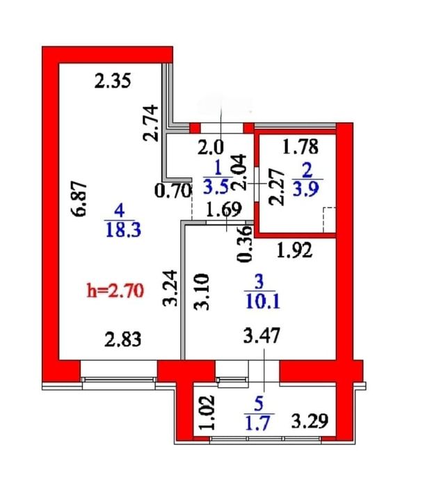 Продам 1 комнатную квартиру