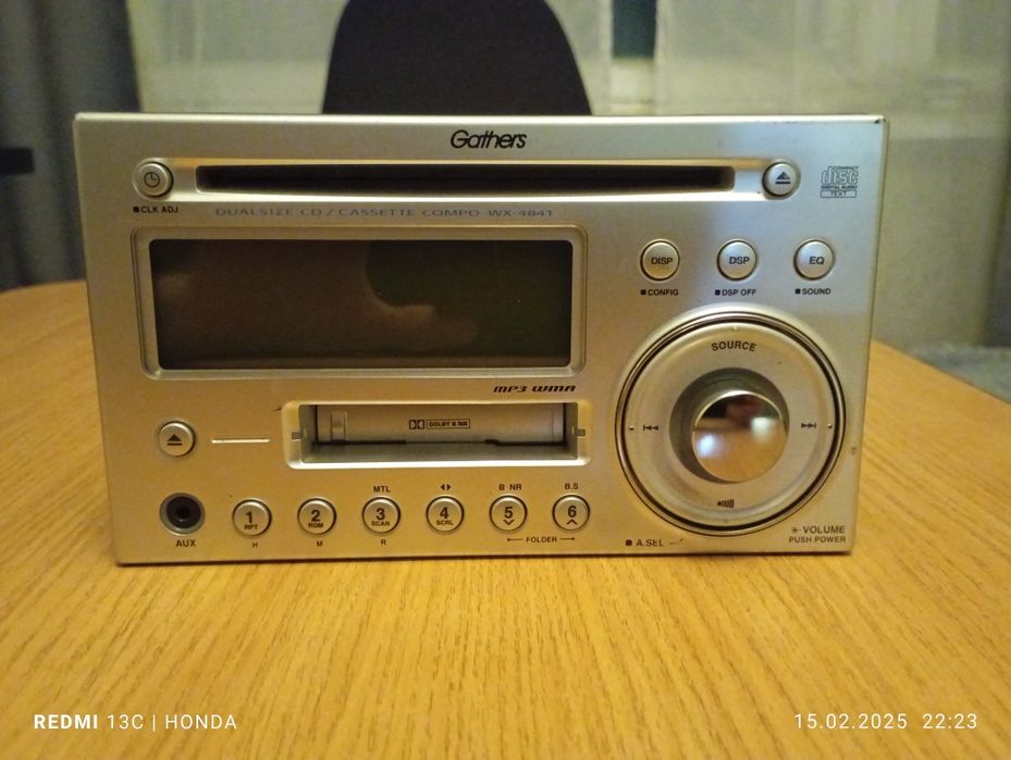 Заводская магнитола Honda - Gathers, Kenwood WX-484T