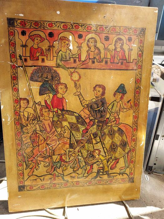 Картина върху дърво