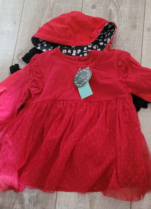 Geaca primavara cu doua fețe si rochiță