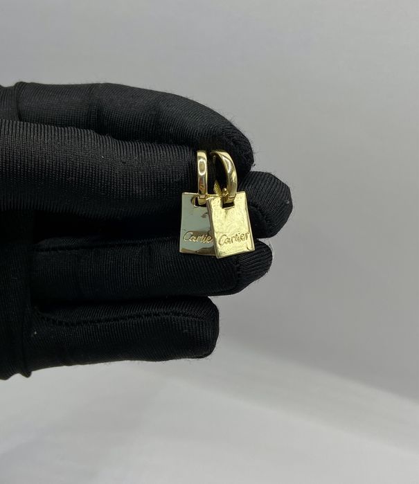 Золотые серьги 585 | Желтое золото | 3,21 гр | Cartier