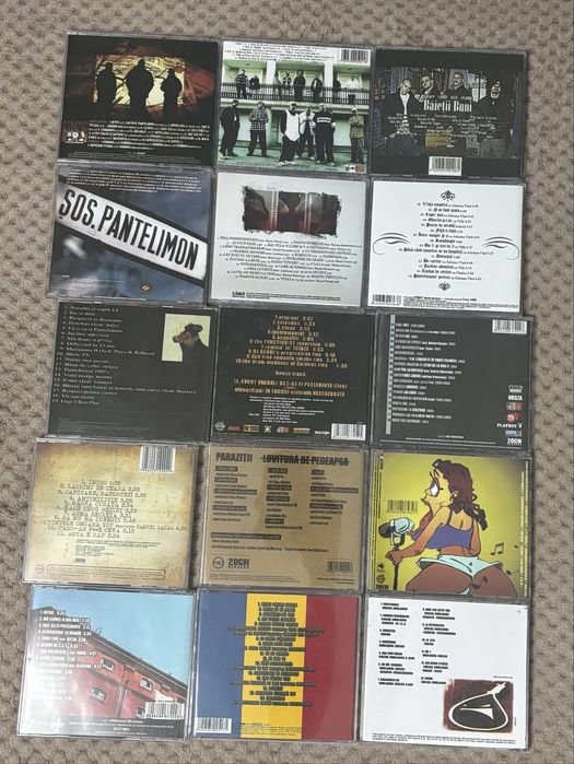 Cd-uri B.U.G. Mafia & Parazitii