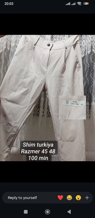 Shim turkiya razmer 45 48