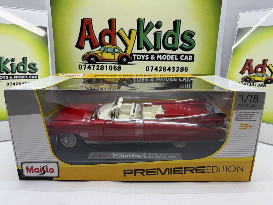 MAISTO Cadillac Eldorado Biarritz an 1959 machetă auto scara 1:18 30cm