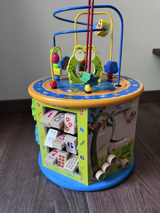 Дървен сортер 8 в 1