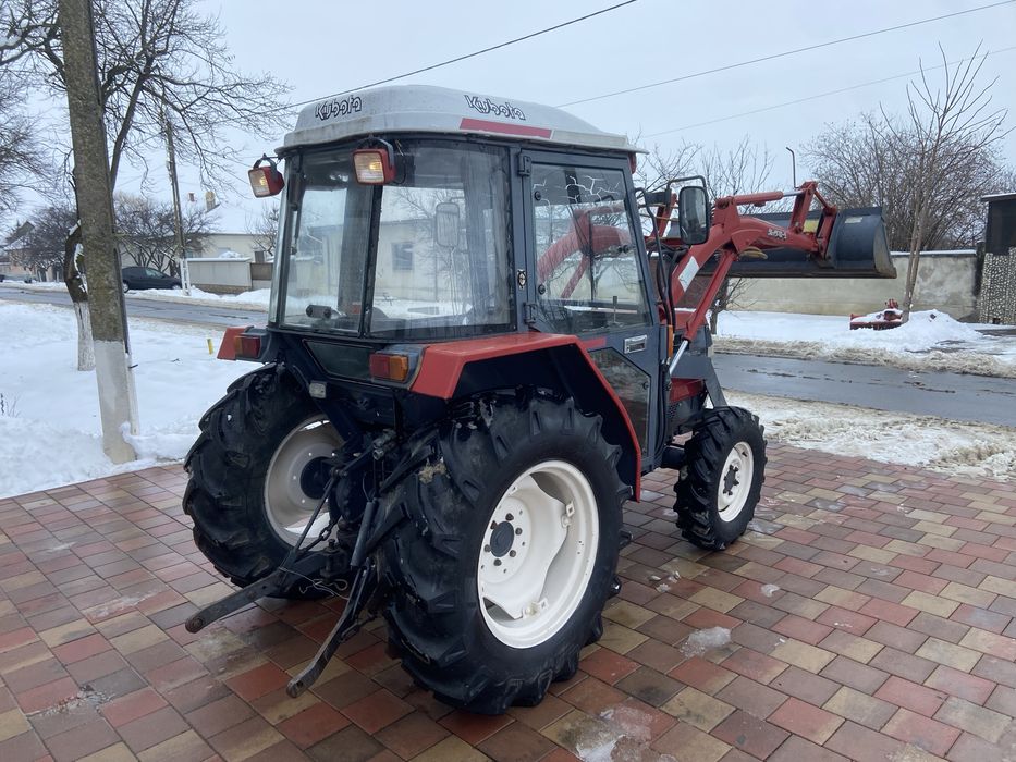Tractor japonez Kubota GL33, 4x4,  High Speed cu incarcator frontal