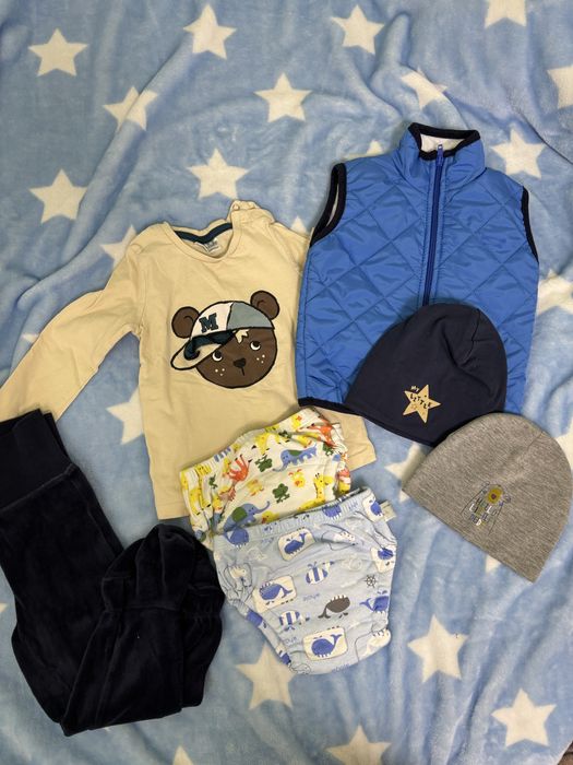 Дрехи 86/92 за момче - размер 12-18 месеца - лот 10€