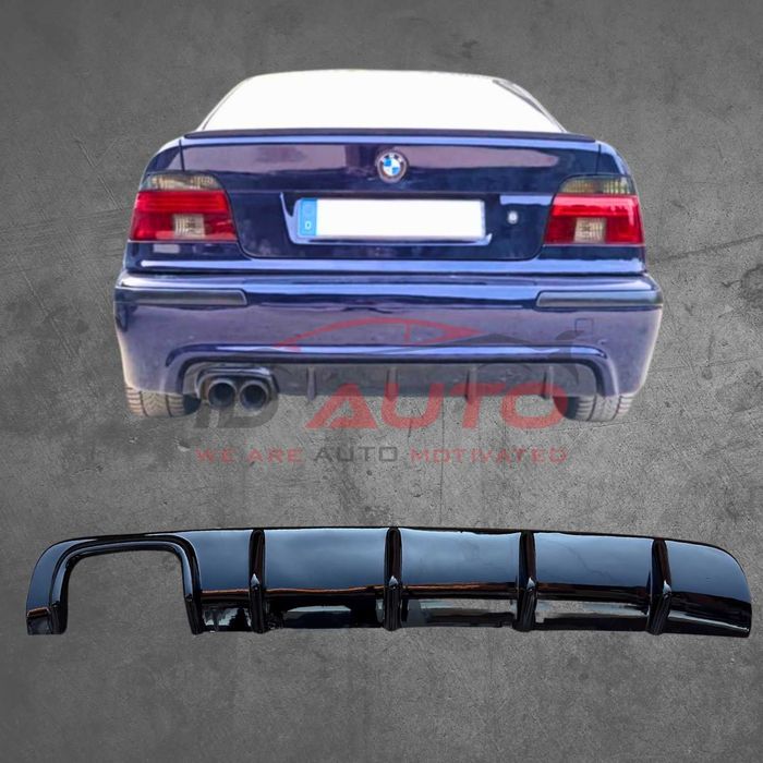Дифузьор за задна броня Bmw e39, M5 за единичен накрайник, бмв пакет