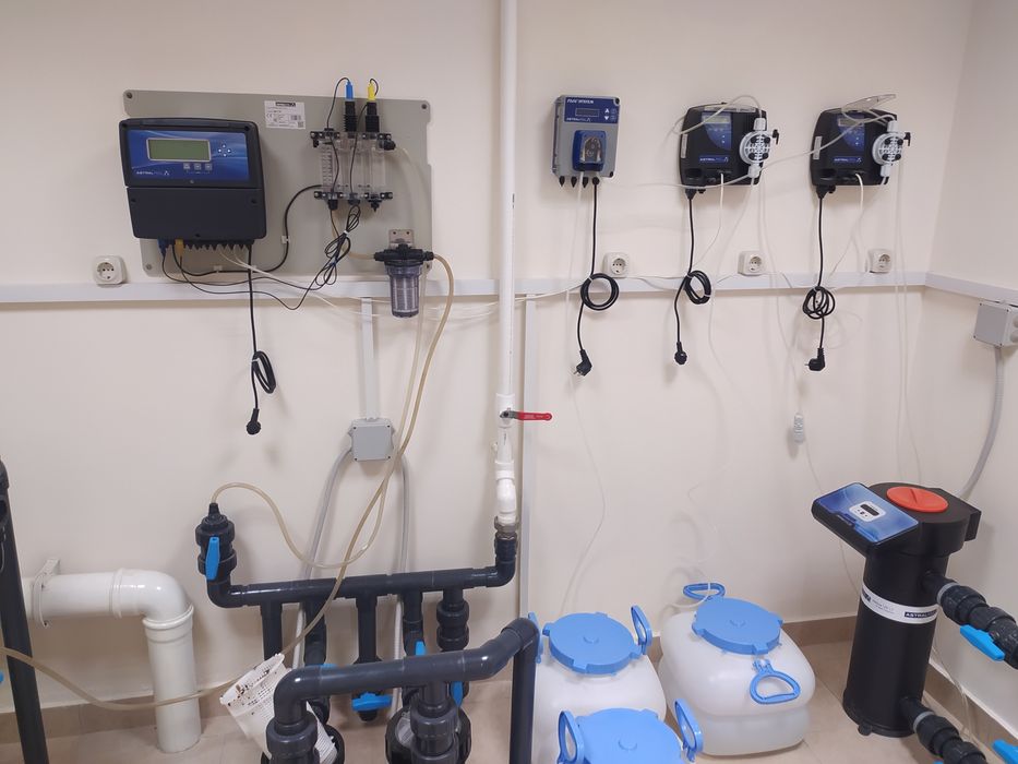 Строительство бассейнов,монтаж фильтровального оборудования