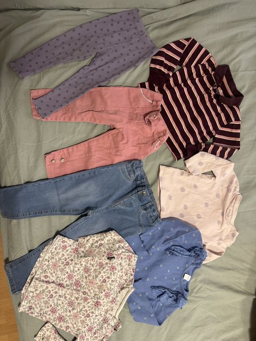 Сет дрехи за момиче  рамер 86-92