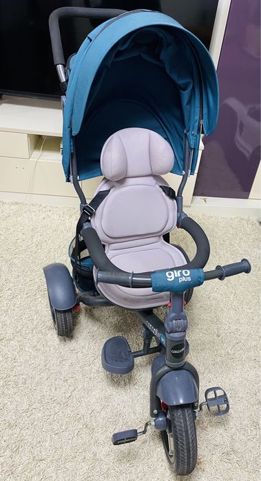 Tricicleta multifunctionala Coccolle Giro Plus Albastru