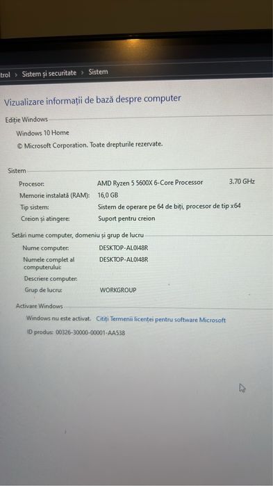 PC Gaming Ryzen 5 5600 + GTX 1660 Ti + Monitor Acer 23.8” + Setup Redragon