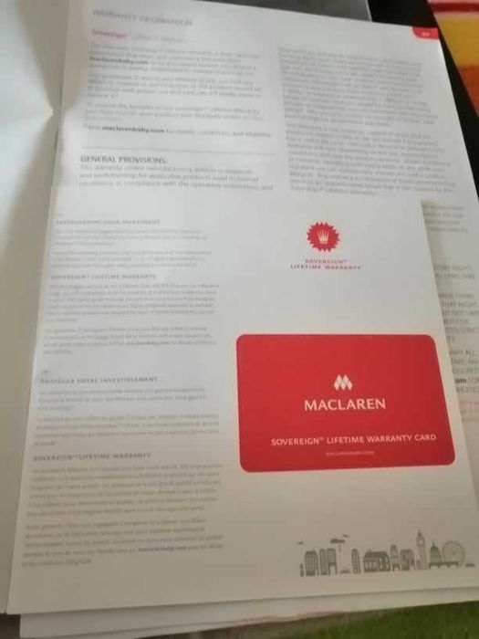 Продавам детска количка Maclaren Daytripper