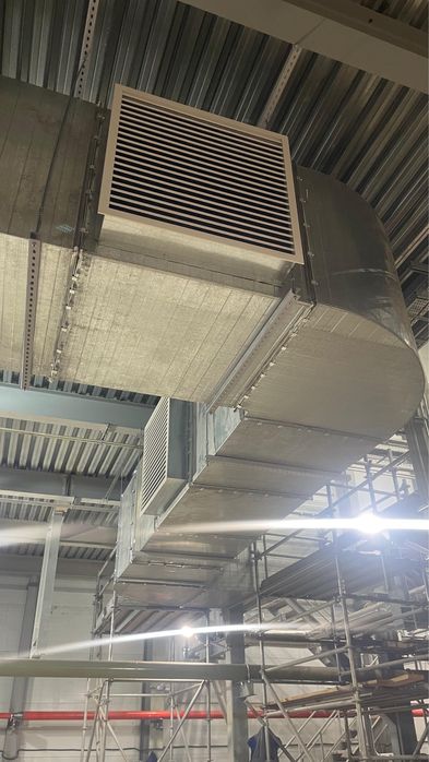 Монтаж вентилций