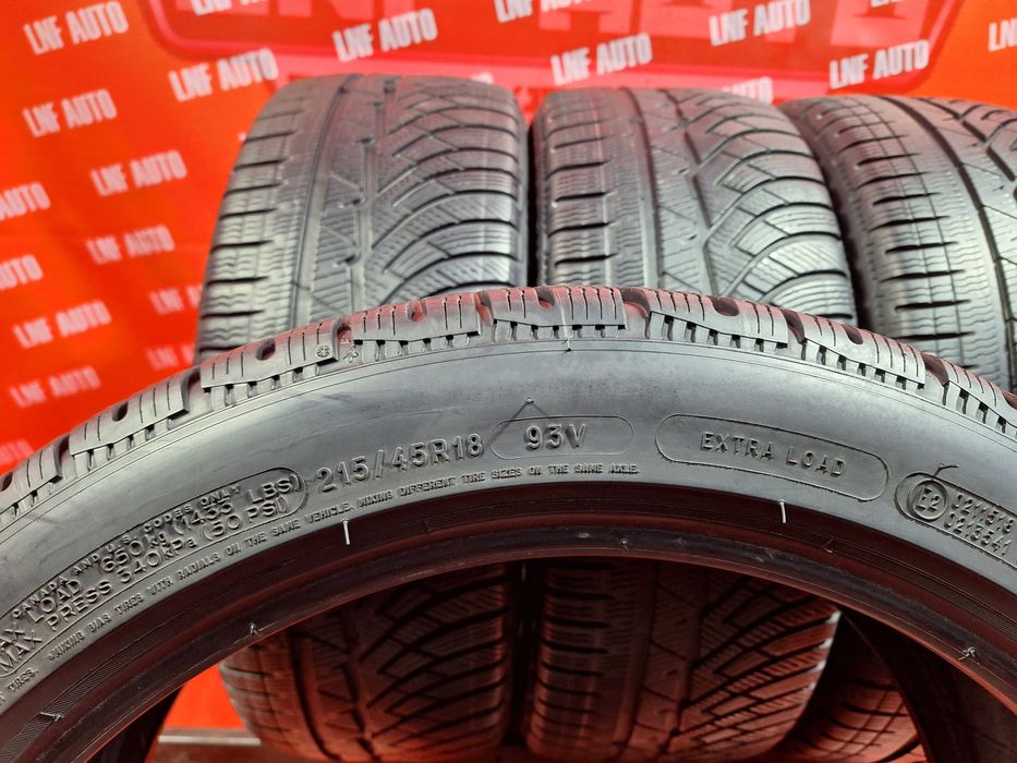 Anvelope de IARNA - 215/45/18 - Michelin - 6.4 MM - DOT 2017 !