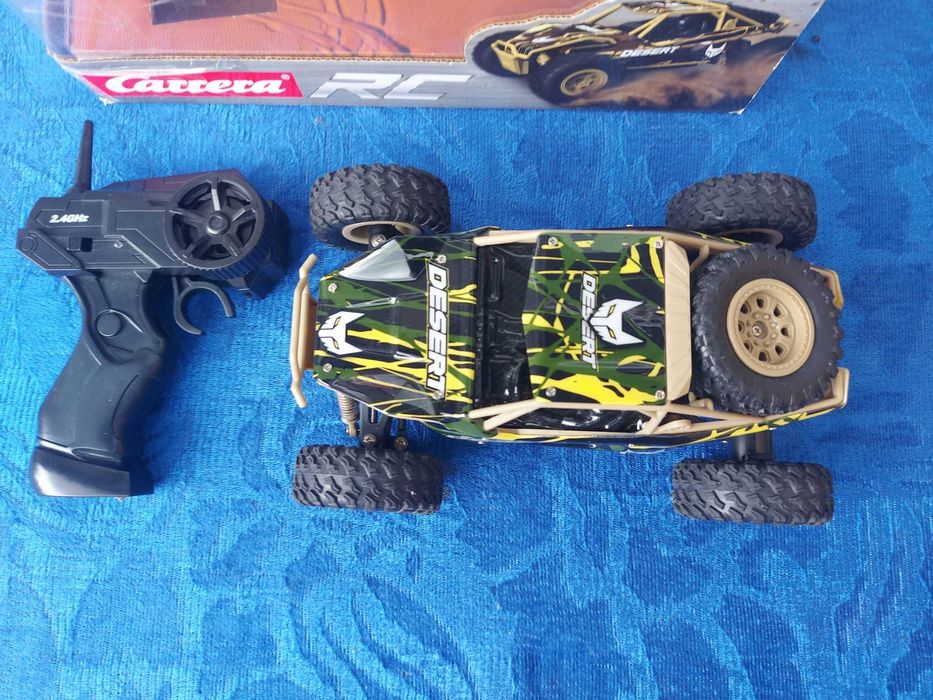 Masina Telecomanda Desert Truck, Plastic, 6 ani+, 12km/h, Verde