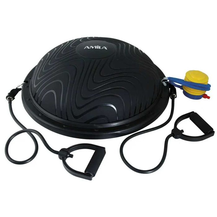 ПРОМО! Балансираща Фитнес Топка , Босу Степ AMILA , Топки за Аеробика