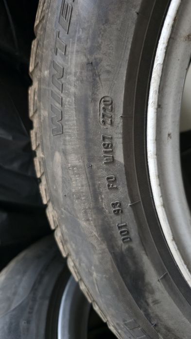 Jante si cauciucuri mercedes e class iarna m+s 205 60 16