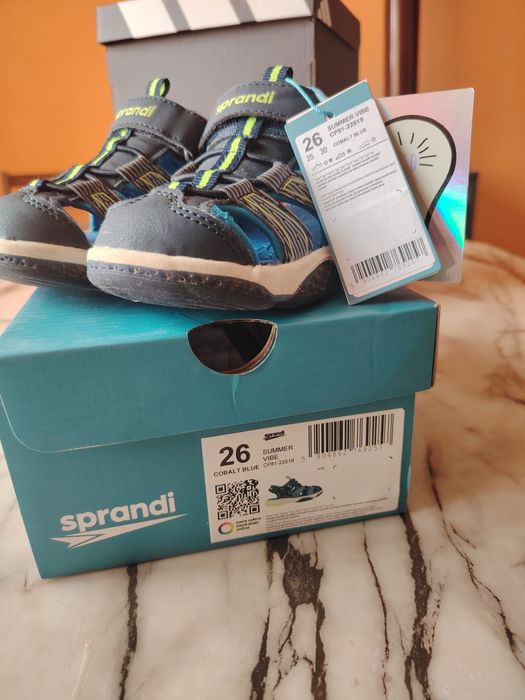 Детски сандали Sprandi със светещи подметки, р-р 26