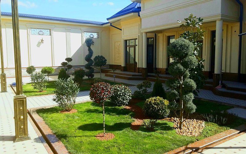 Готовый Газон также ландшафтный дизайн