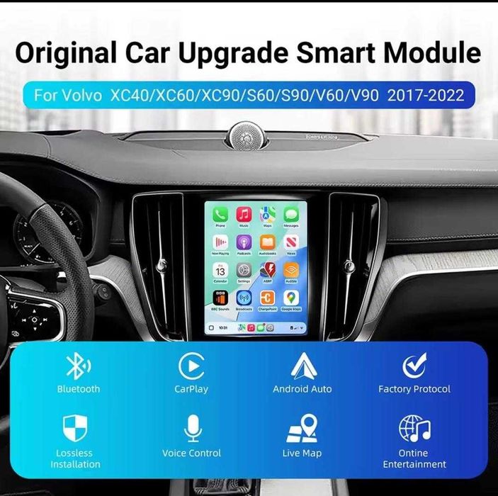 Modul Wireless CarPlay și Android Auto Volvo