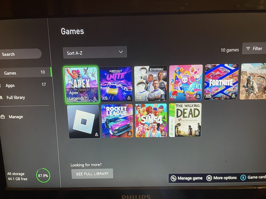 Xbox series S sigil la cut perf si orig fortnite roblox si rocket leag