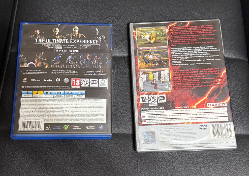 al Kombat XL PS4 | Tekken 5 PS2 оригинал