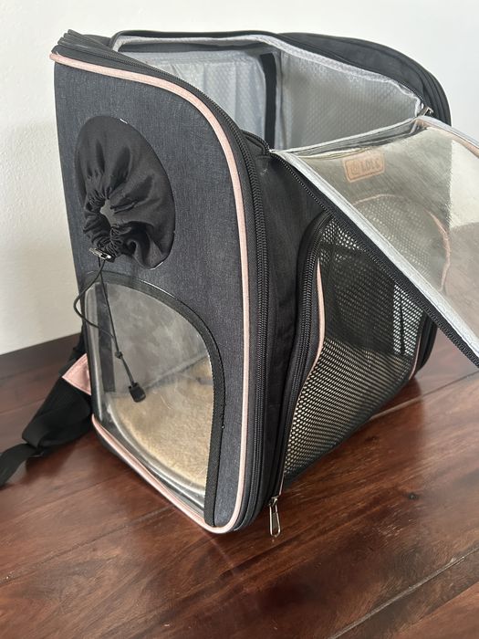 Ghiozdan trasnport animale