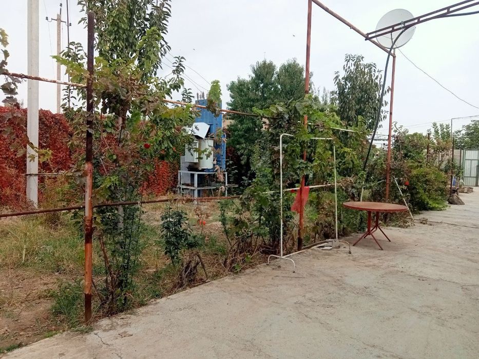 Участок с постройкой