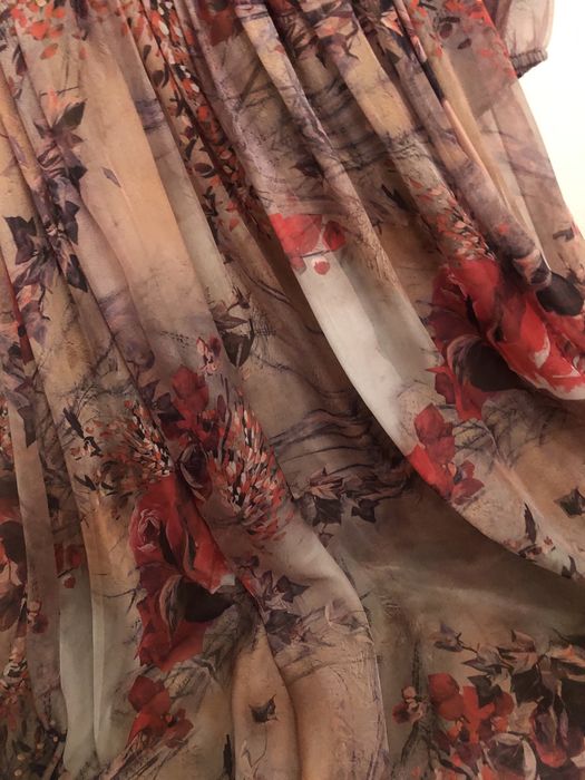 Шифоновое новое платье 5000тг