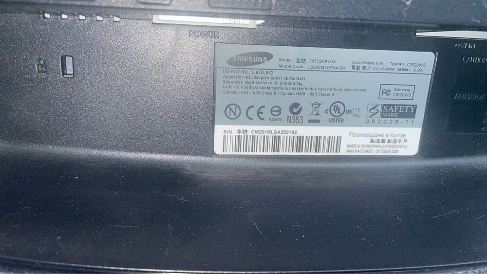 Продам монитор Samsung