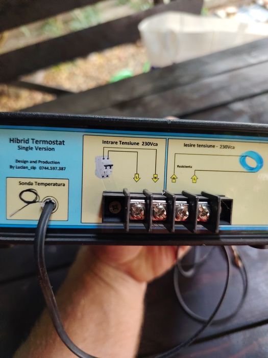 Termostat hibrid pentru rasaduri