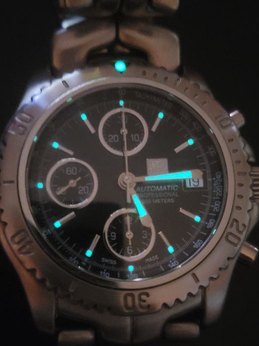 Tag Heuer Link CT2111 automatic chronograph professional